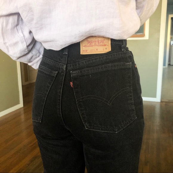 Vintage black Levi’s 512 stone washed - Picture 4 of 8